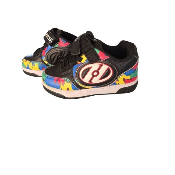 Kids Heelys Shoes Size 13 Blue Green Red Yellow - Picture 1 of 5